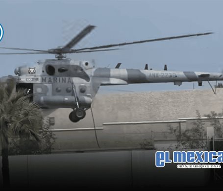 Operativo con helic&oacute;ptero sorprende a residentes de Popotla