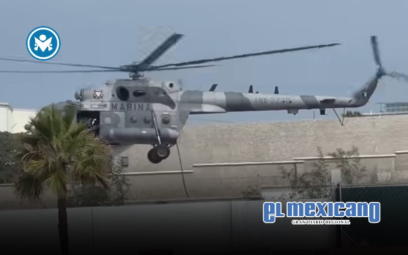 Operativo con helic&oacute;ptero sorprende a residentes de Popotla