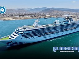 Coral Princess llega a Ensenada tras traves&iacute;a desde Jap&oacute;n