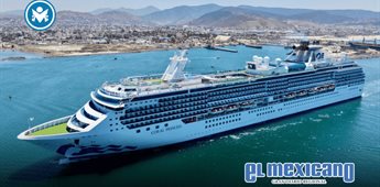 Coral Princess llega a Ensenada tras travesía desde Japón Coral Princess llega a Ensenada tras travesía desde Japón
