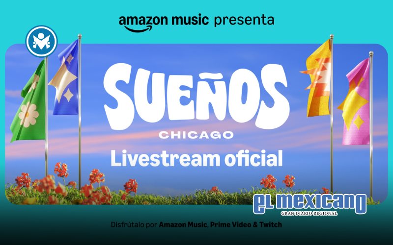 Amazon Music transmitir&aacute; en vivo el Sue&ntilde;os Festival 2026