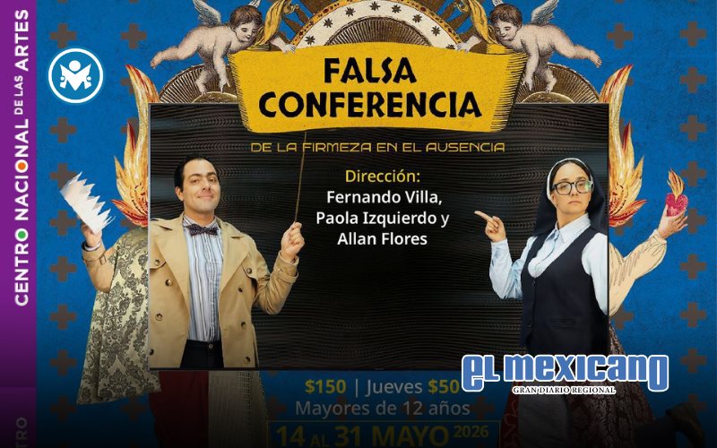 "Falsa conferencia de la firmeza en el ausencia" reinventa el teatro cl&aacute;sico en el CENART