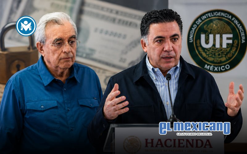 UIF bloquea cuentas de Rocha Moya, sus hijos, Inzunza y otros nueve implicados