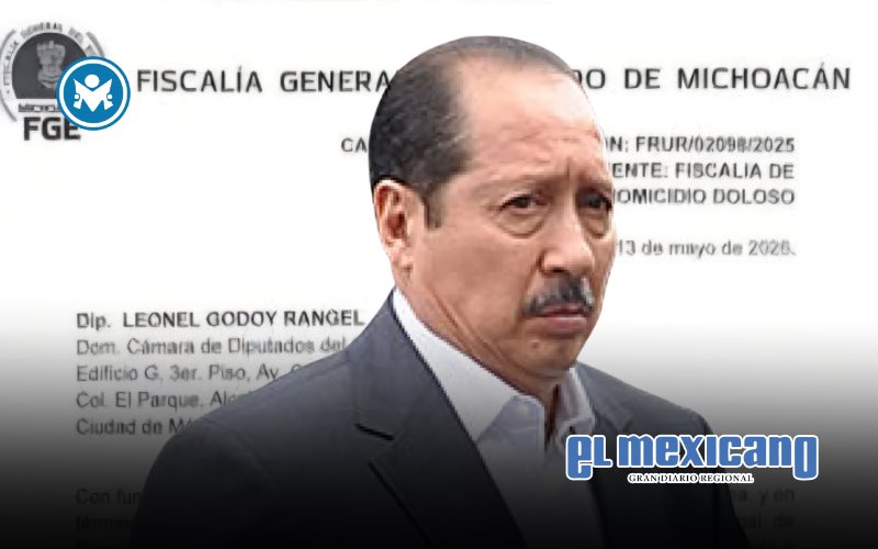 Fiscal&iacute;a cita a Leonel Godoy por caso Carlos Manzo