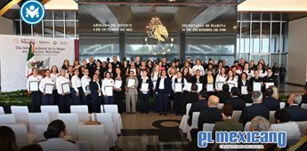 D&iacute;a Internacional de la Mujer en el Sector Mar&iacute;timo: Secretar&iacute;a de Marina reconoce liderazgo femenino en M&eacute;xico