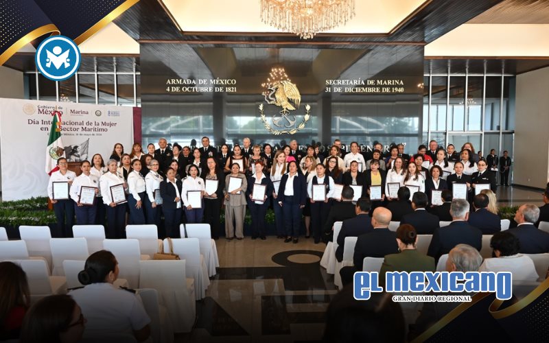 D&iacute;a Internacional de la Mujer en el Sector Mar&iacute;timo: Secretar&iacute;a de Marina reconoce liderazgo femenino en M&eacute;xico