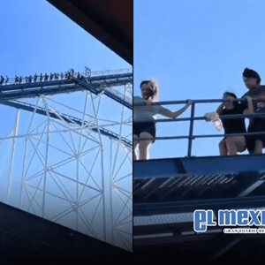 Autoridades evac&uacute;an monta&ntilde;a rusa de Six Flags de Texas por apag&oacute;n