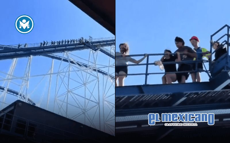 Autoridades evacúan montaña rusa de Six Flags de Texas por apagón Autoridades evacúan montaña rusa de Six Flags de Texas por apagón