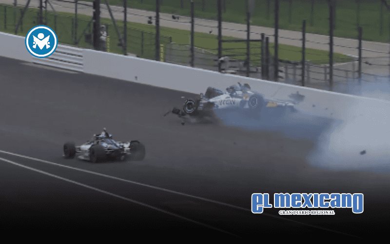 Pato O&acute;Ward sufre fuerte accidente rumbo a Indian&aacute;polis
