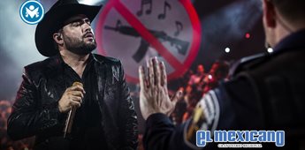 Está burlándose de la autoridad: Querétaro veta a Gerardo Ortiz por interpretar narcocorridos en feria de Pedro Escobedo Está burlándose de la autoridad: Querétaro veta a Gerardo Ortiz por interpretar narcocorridos en feria de Pedro Escobedo