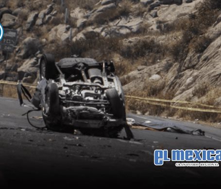 Registran fatal accidente en autopista Mexicali-Tecate deja un muerto