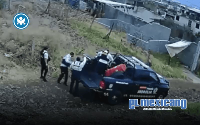 Difunden video del ataque a polic&iacute;as en Morelia; un agente muri&oacute;