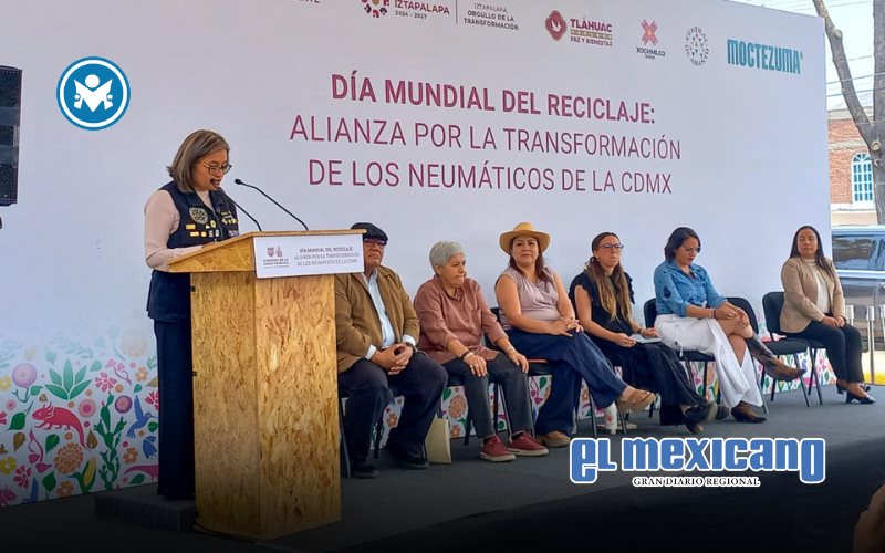 Moctezuma y CDMX impulsan manejo integral de llantas en la capital