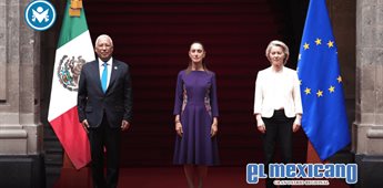 México y la Unión Europea firman nuevo acuerdo global en Palacio Nacional México y la Unión Europea firman nuevo acuerdo global en Palacio Nacional