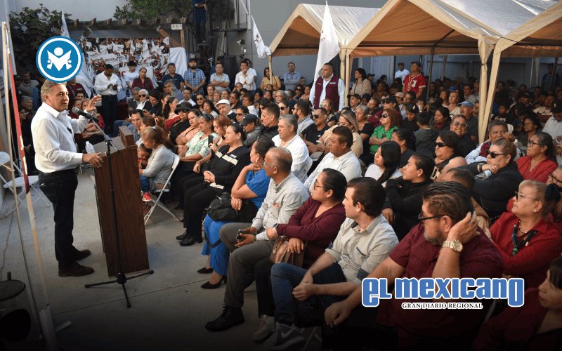 Casa llena en encuentro de Ruiz Uribe con militantes y simpatizantes de Morena Casa llena en encuentro de Ruiz Uribe con militantes y simpatizantes de Morena