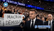 Emmanuel Macron es abucheado durante final de la Copa de Francia Emmanuel Macron es abucheado durante final de la Copa de Francia