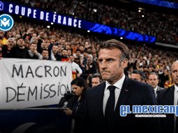 Emmanuel Macron es abucheado durante final de la Copa de Francia Emmanuel Macron es abucheado durante final de la Copa de Francia