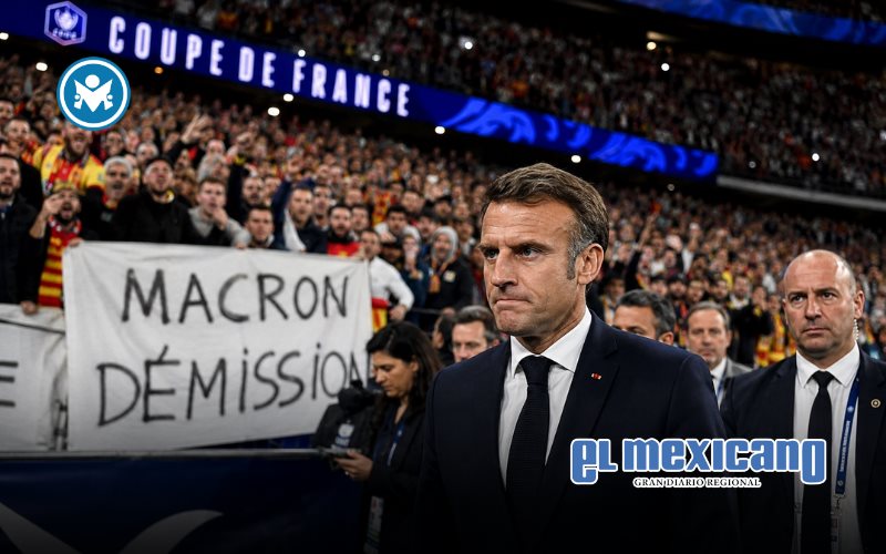 Emmanuel Macron es abucheado durante final de la Copa de Francia Emmanuel Macron es abucheado durante final de la Copa de Francia