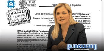 FGR cita a Maru Campos y a Rubén Rocha por investigaciones FGR cita a Maru Campos y a Rubén Rocha por investigaciones
