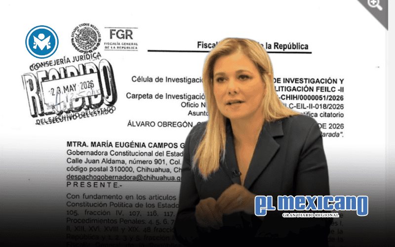 FGR cita a Maru Campos y a Rub&eacute;n Rocha por investigaciones