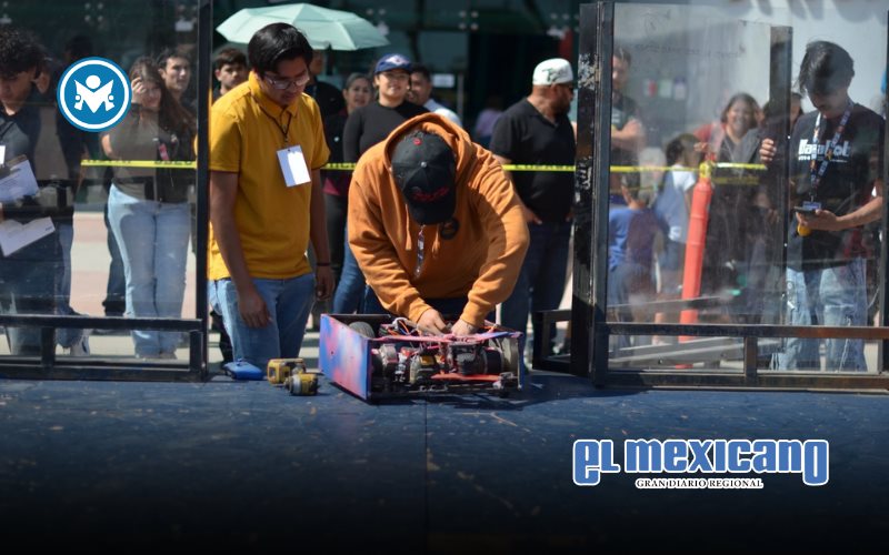 Re&uacute;ne El Trompo talento en torneo de rob&oacute;tica