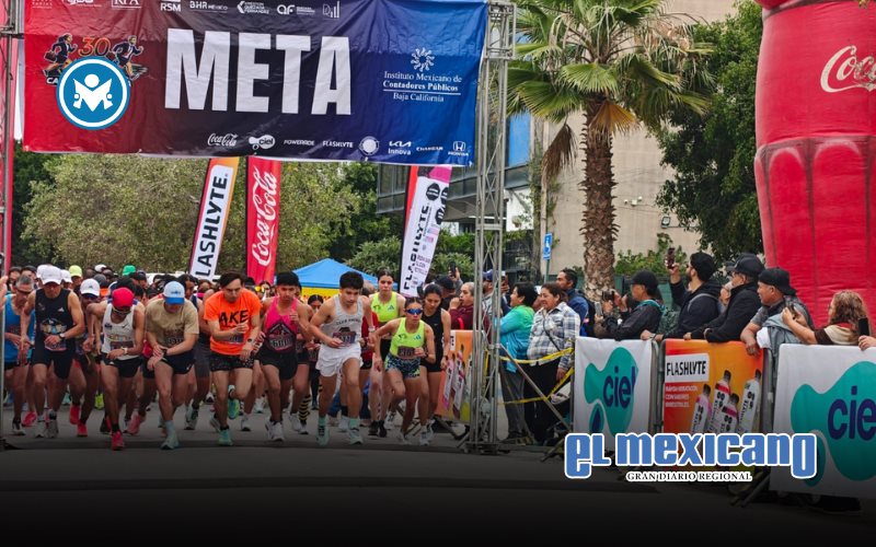 Re&uacute;ne Colegio de Contadores a cerca de mil participantes en carrera 5K