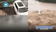 Captan ca&iacute;da de auto tras colapso de puente en China
