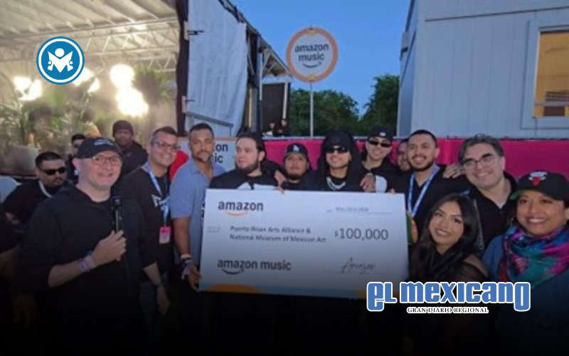 Amazon Music, Amazon Community Engagement y Fuerza Regida invierten $100,000 d&oacute;lares en las artes juveniles de Chicago