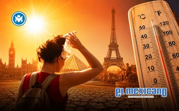 Europa sufre ola de calor r&eacute;cord en mayo; Francia reporta muertes