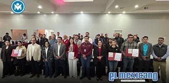 Reciben empresas constancias de cumplimiento ambiental y saneamiento