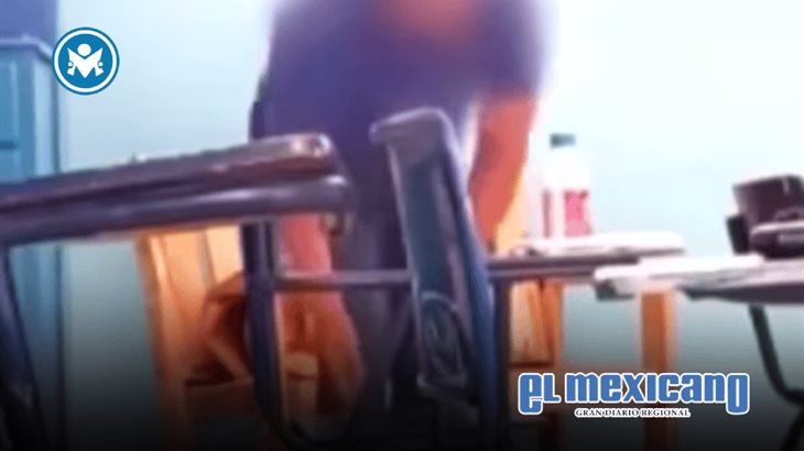 Captan a maestro de &eacute;tica robando a alumnos en Sonora