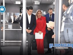 Maru Campos comparece ante la FGR por presunta operaci&oacute;n con agentes de la CIA en Chihuahua