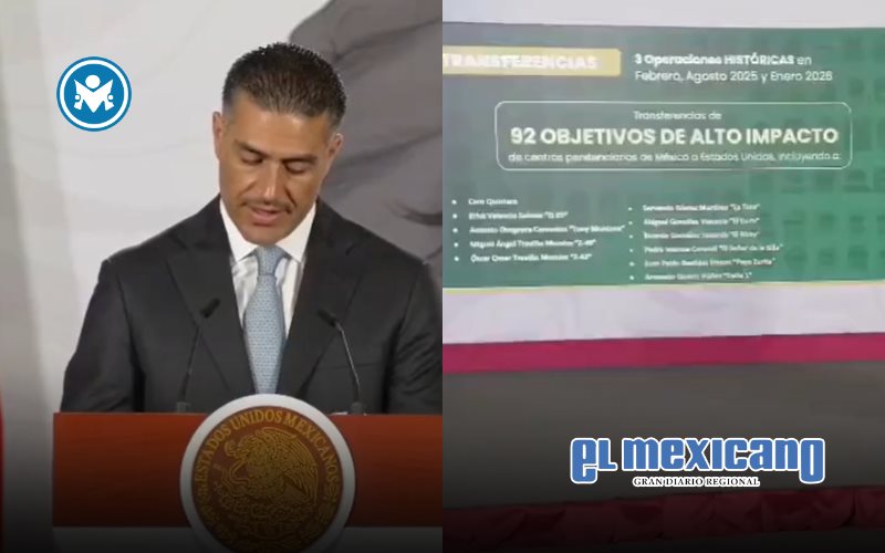 M&eacute;xico entreg&oacute; 92 narcotraficantes a EE.UU. en menos de un a&ntilde;o