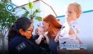 Madre estadounidense recupera a sus hijos en San Felipe