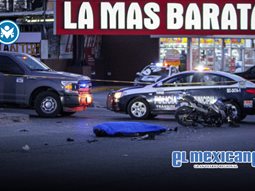 Motociclista muere tras chocar con camioneta en Jardín Dorado Motociclista muere tras chocar con camioneta en Jardín Dorado