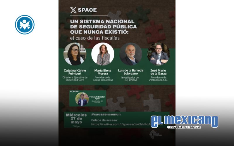 Fiscal&iacute;as en M&eacute;xico, entre la ineficiencia y la opacidad: alerta informe de Causa en Com&uacute;n