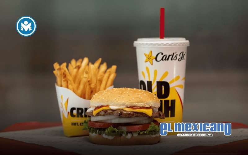 Carl&acute;s Jr. festeja el Burger Day con Famous Star a $1