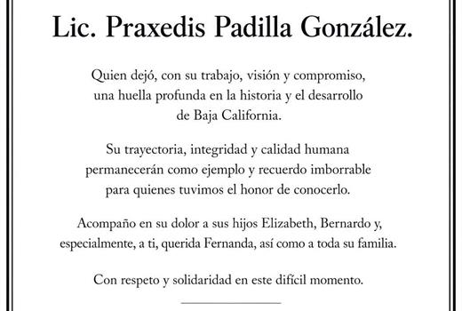 Práxedis Padilla González Práxedis Padilla González