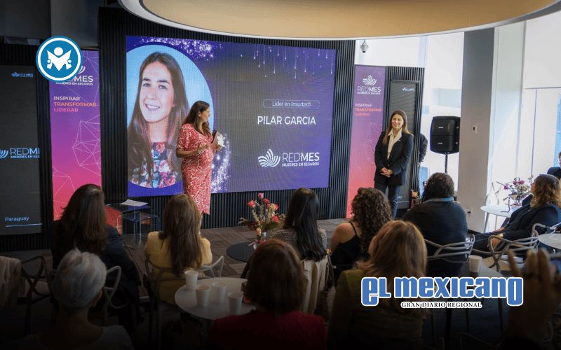 Pilar Garc&iacute;a recibe premio REDMES por liderazgo en innovaci&oacute;n aseguradora