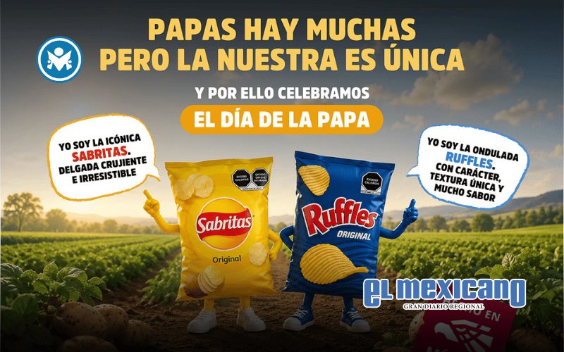 D&iacute;a Internacional de la Papa: PepsiCo compra 20% de la producci&oacute;n nacional y fortalece al campo mexicano