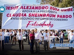 Presidenta Sheinbaum Defiende con su alma la Soberan&iacute;a, Independencia y Libertad del Pueblo de M&eacute;xico: Jes&uacute;s Ruiz Uribe