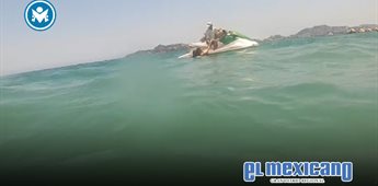Salvavidas documenta rescate de dos mujeres en Playas de Acapulco