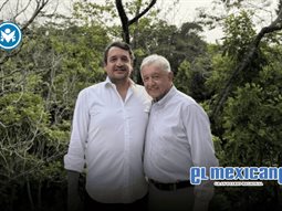 AMLO reaparece junto a su hijo Andr&eacute;s Manuel L&oacute;pez Beltr&aacute;n