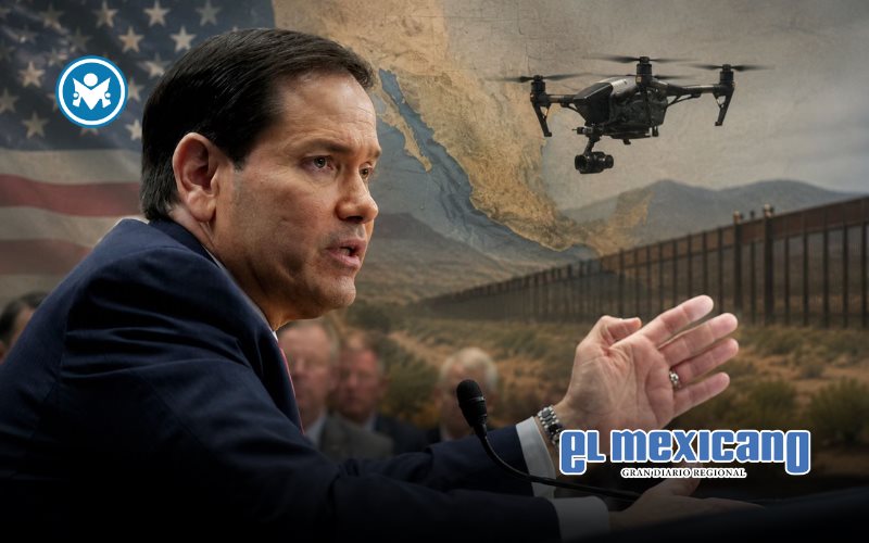 Marco Rubio alerta sobre posible uso de drones por c&aacute;rteles mexicanos contra EU