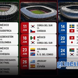 M&eacute;xico se prepara para el Mundial 2026: estos son los partidos que se jugar&aacute;n en CDMX, Guadalajara y Monterrey