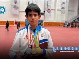 Gael Camarillo conquista dos oros y una plata en CONADE Gael Camarillo conquista dos oros y una plata en CONADE