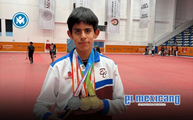 Gael Camarillo conquista dos oros y una plata en CONADE