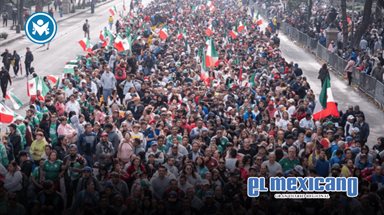 Ciudad de M&eacute;xico conquista el r&eacute;cord Guinness con la ola humana m&aacute;s grande del mundo