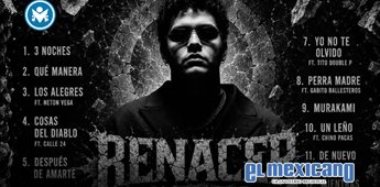 Armenta lanza "RENACER", su segundo &aacute;lbum de estudio