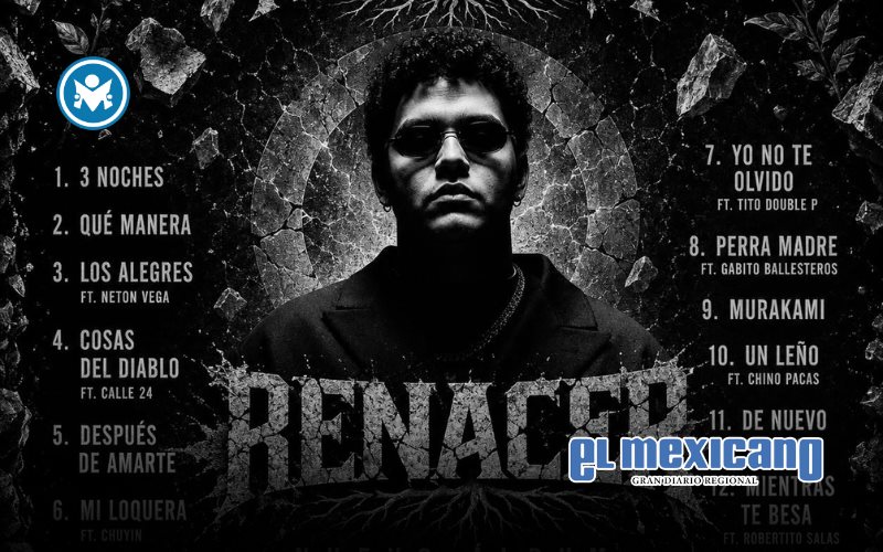 Armenta lanza "RENACER", su segundo &aacute;lbum de estudio